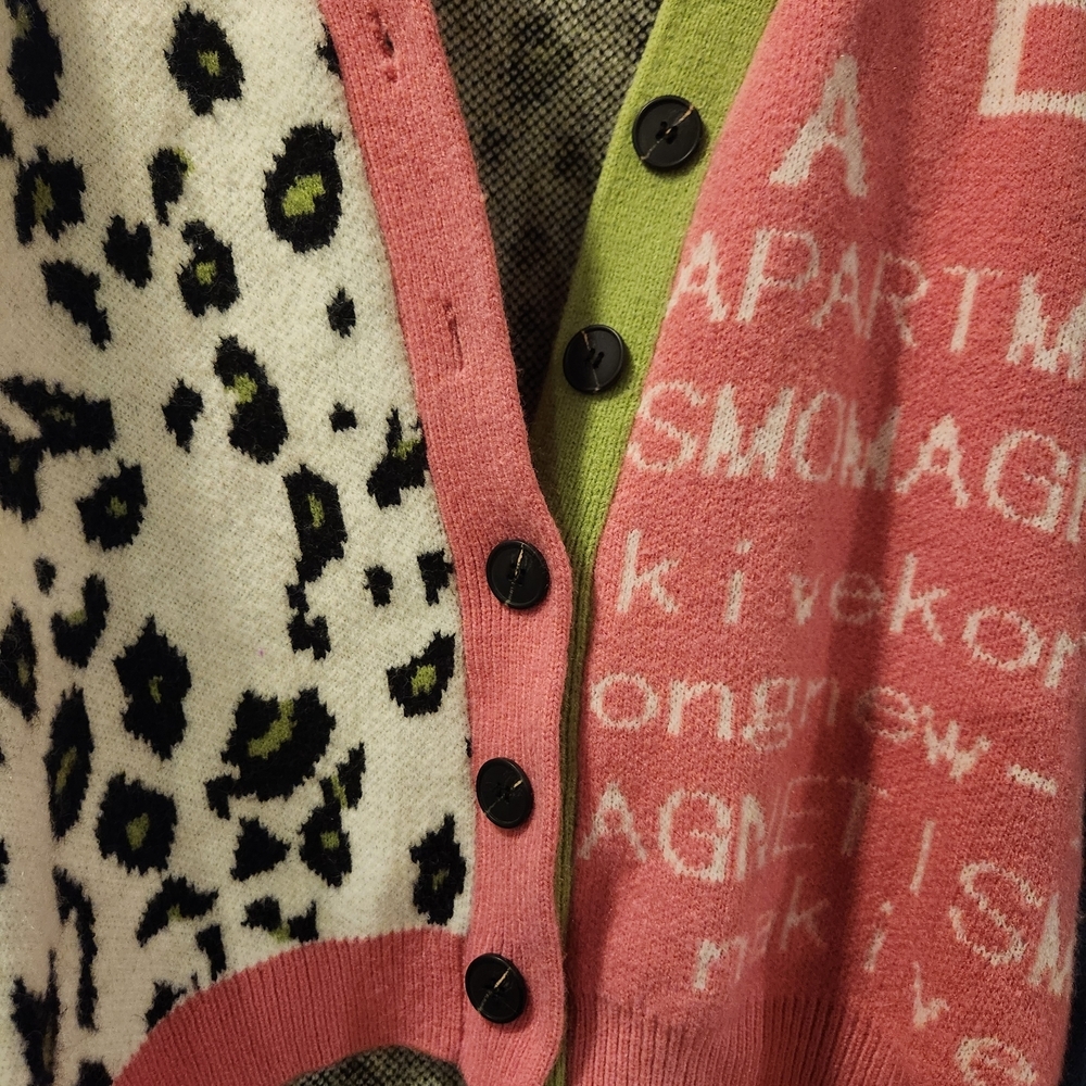 Trendy Women's Multicolor Cardigan by - Picture 3 of 6